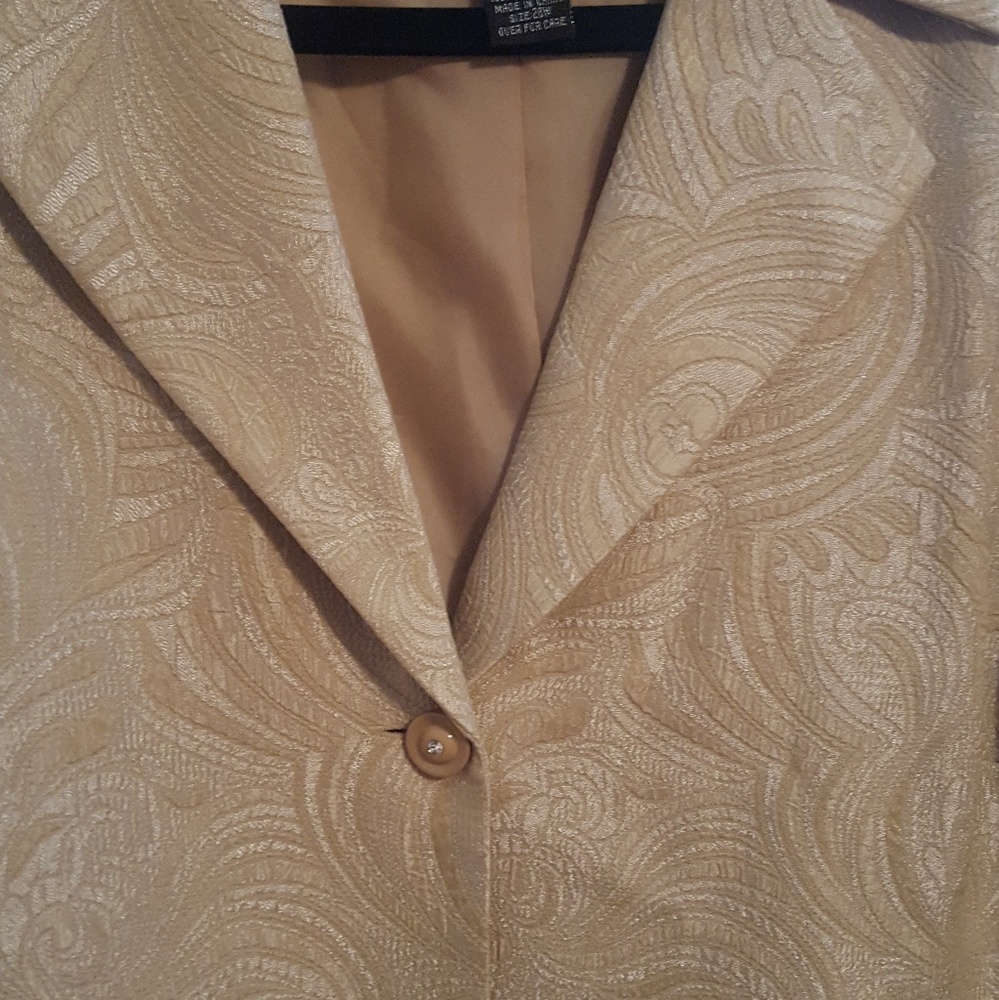 Fancy Muted Gold Jacket 🥂🍍🍾 - Picture 3 of 6